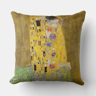 Coussin Le baiser de Gustav Klimt