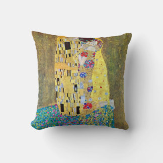 Coussin Le Baiser (original Der Kuss) de Gustav Klimt