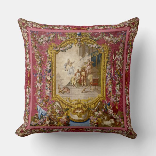 Coussin Le baroque de Quichotte (Recto)