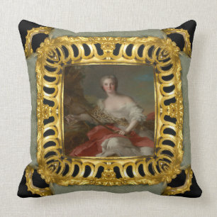 Coussin Le baroque Girly élégant de Diana