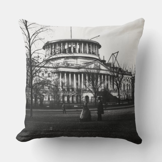 Coussin Le bâtiment de capitol dans DC de Washington (Recto)