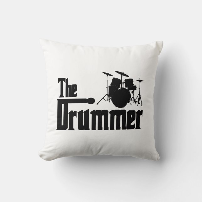 Coussin Le batteur (Recto)