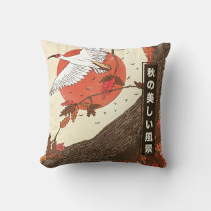 Coussin Le beau paysage en automne