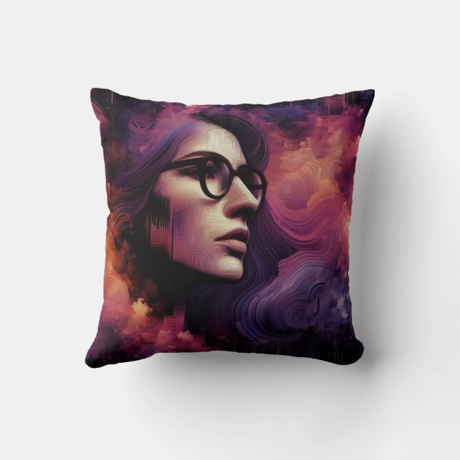 Coussin Le beau visage des femmes (Verso)