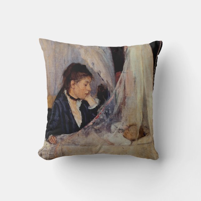 Coussin Le berceau de Berthe Morisot (Recto)