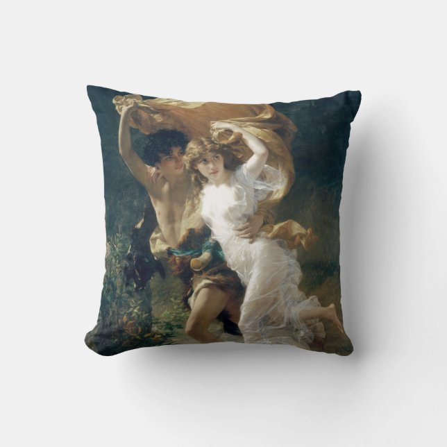Coussin Le berceau de Pierre Auguste de tempête (Recto)