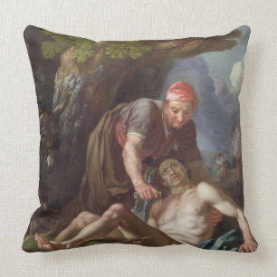 Coussin Le bon Samaritain, c.1751-52 (huile sur la toile)