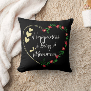 Coussin Le Bonheur D'Être Une Maman Drôle Nouveau Grand-Mè