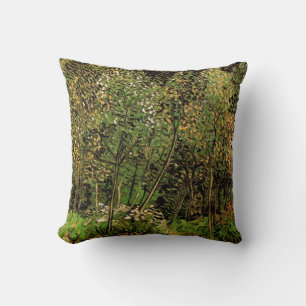 Coussin Le bosquet par Vincent van Gogh