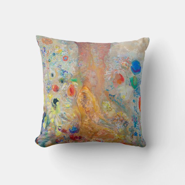 Coussin Le Bouddha, Redon (Recto)