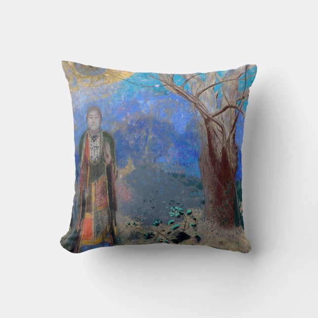 Coussin Le Bouddha, Redon (Recto)
