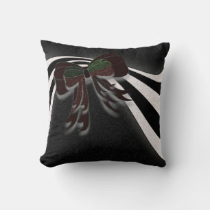 Coussin Le Bow de Noël -