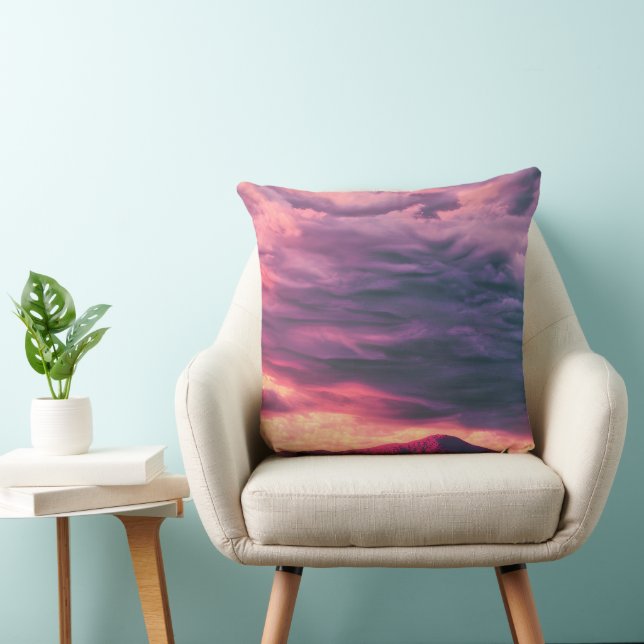 Coussin Le cadeau d'un Rose du soir (Chaise)