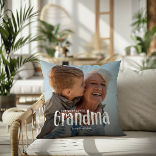 Coussin Le cadeau le plus adoré de GRANDMA'
