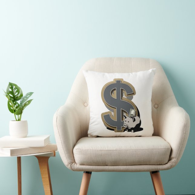Coussin Le Cadeau parfait pour les fans financiers (Chaise)