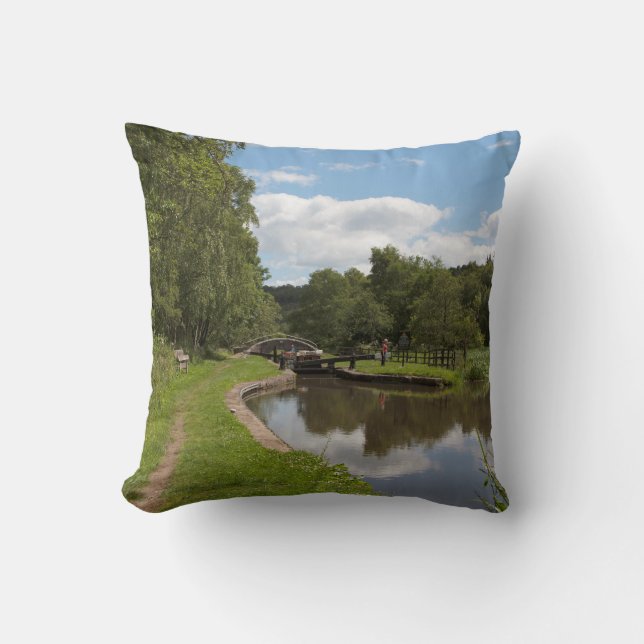 Coussin Le Caldon Canal Cheddleton Staffordshire (Recto)