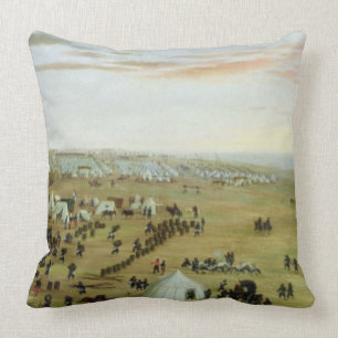 Coussin Le camp d'Uruguaiana, Rio Grande, Brésil, 1865