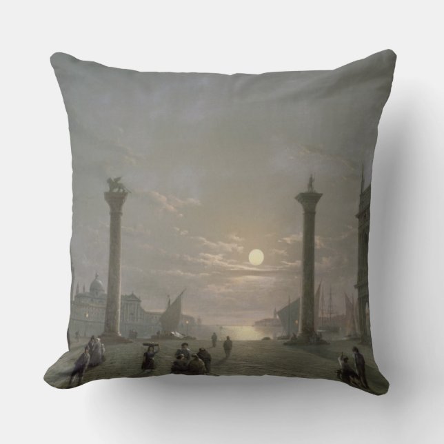 Coussin Le canal grand de Piazza San Marco (Recto)