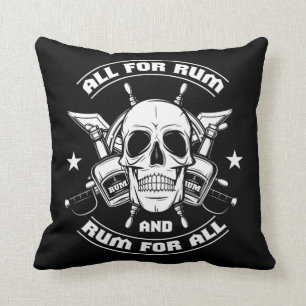 Coussin Le Capitaine Skull