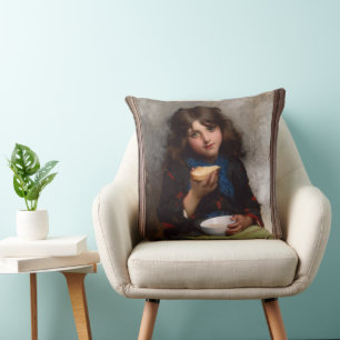 Coussin Le Casse-Croûte par Léon-Jean-Basile Perrault