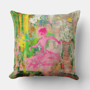 Coussin Le Chaos Stalker - Neon Ballet