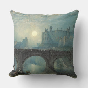 Coussin Le château William Turner Alnwick
