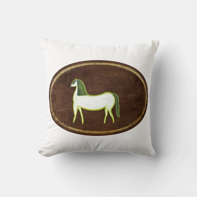 Coussin Le cheval 2009 (Recto)