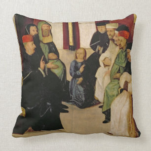 Coussin Le Christ parmi les médecins (huile sur le