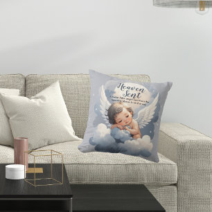 Coussin Le Ciel A Envoyé Un Bébé Ange Dans Le Baby shower