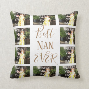 Coussin Le Collage De Dix Photos Personnalisé Le Meilleur
