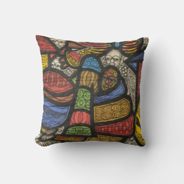 Coussin Le commerce (Recto)