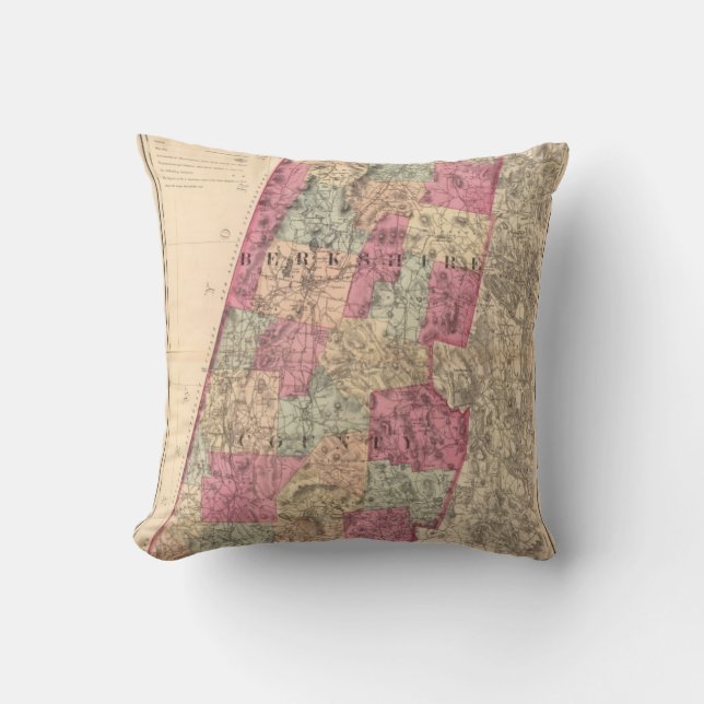 Coussin Le comté de Berkshire (Recto)