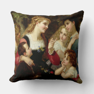 Coussin Le conteur, 1874 (huile sur la toile)