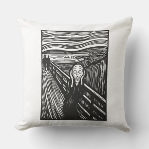 Coussin Le cri d'Edvard Munch
