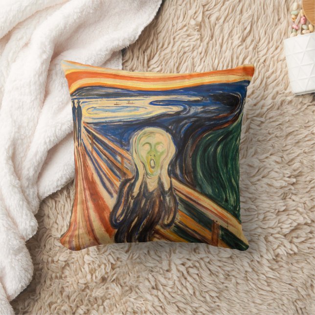Coussin Le cri | Edvard Munch | (Couverture)