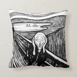 Coussin Le cri perçant par Edvard Munch
