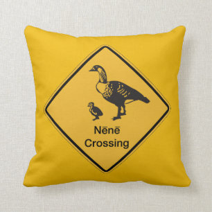 Coussin Le croisement de Nene, trafiquent le panneau