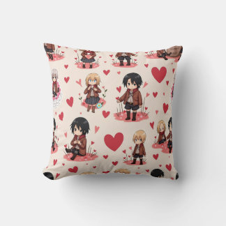 COUSSIN LE CUSHION ANIME DE LA JOURNÉE DE VALENTINE