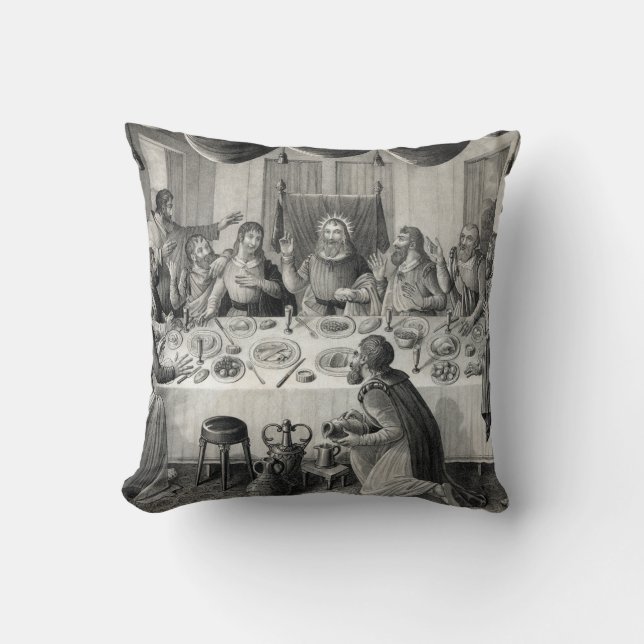 Coussin Le Dernier souper (Recto)