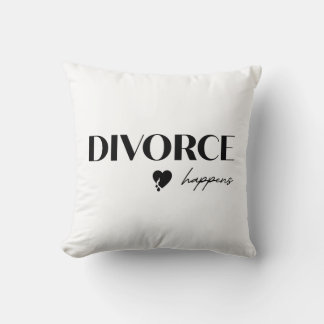 Coussin Le divorce arrive