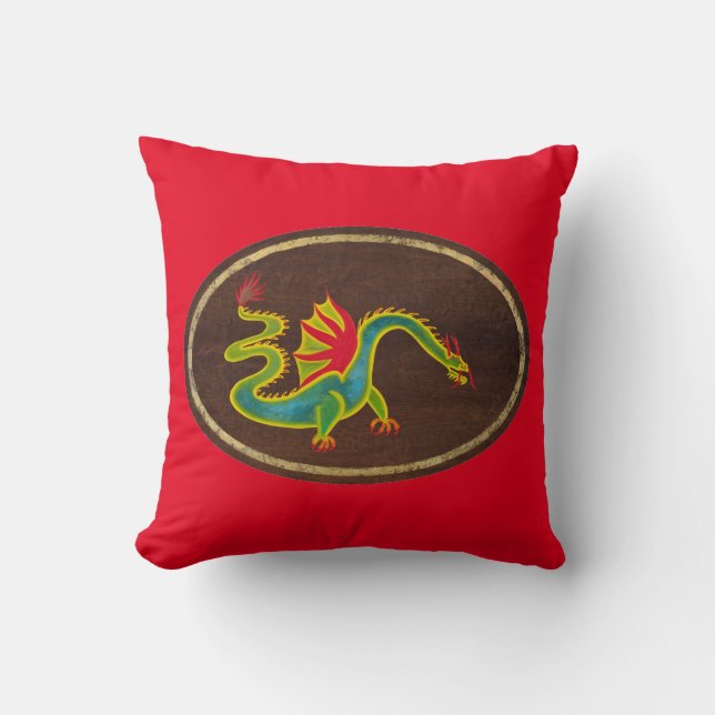 Coussin Le dragon 2009 (Recto)
