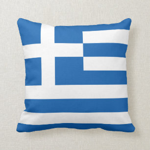 Coussin Le drapeau de la Grèce