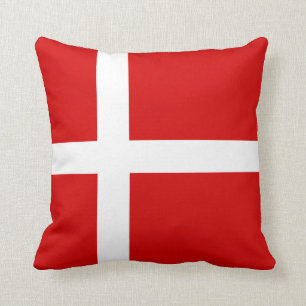 Coussin Le drapeau du Danemark