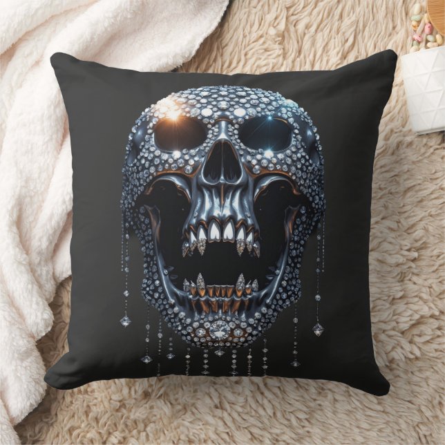 Coussin Le "Éffrayant Bling" d'Halloween (Couverture)