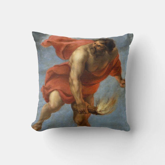 Coussin Le feu de transport de PROMETHEUS (Recto)