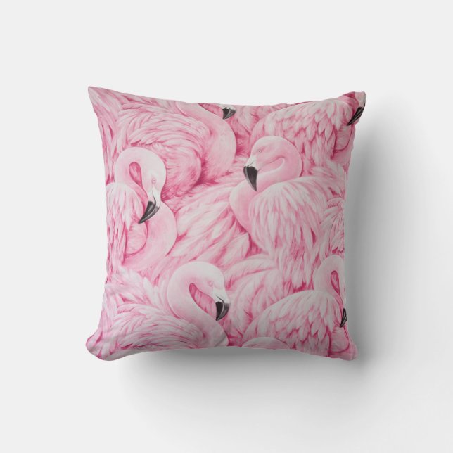 COUSSIN LE FLAMANT ROSE EST PARTOUT (Recto)