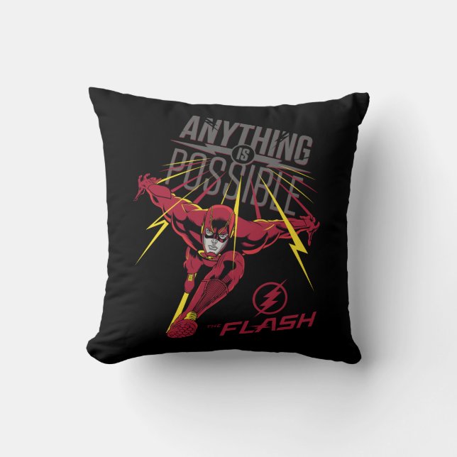 Coussin Le Flash | "Tout est possible" (Recto)