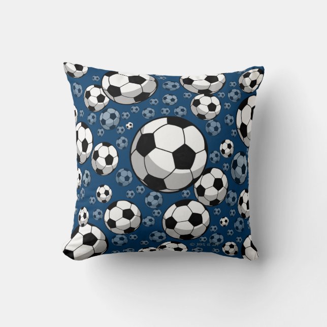 Coussin Le football (Recto)