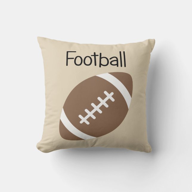 Coussin Le football (Recto)