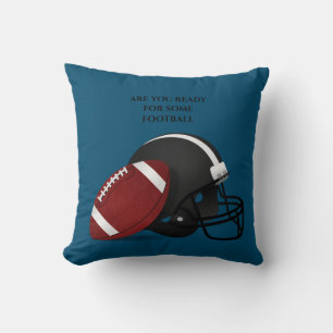 Coussin Le FOOTBALL lance l'oreiller.
